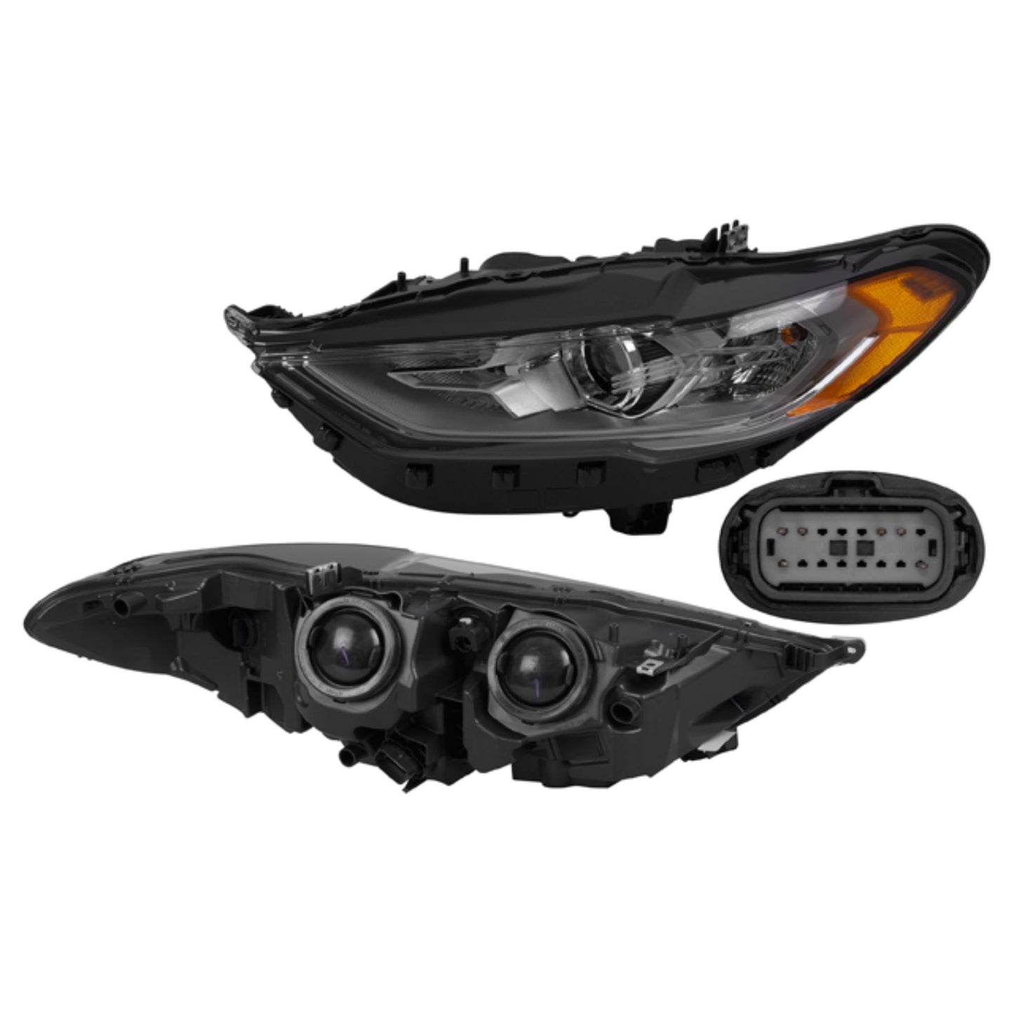 Faro Fd Fusion 17-18 C/Foco Halogeno Depo Izq P/ Ford Fusion 2017-2018