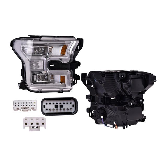 Faro Fd Lobo 15-17 C/Leds Tyc Der P/ Ford Lobo 2015-2017