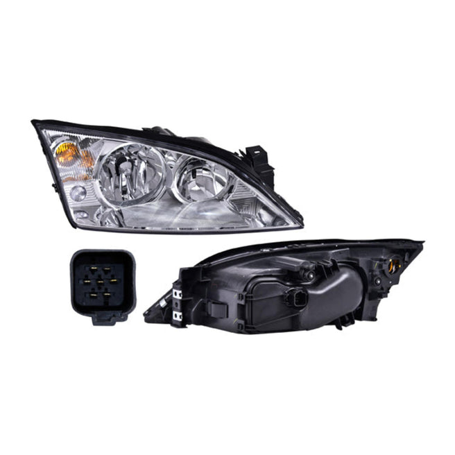 Faro Fd Mondeo 01-07 Electrico P/Foco Halogeno S/Foco Depo Der P/ Ford Mondeo 2001-2007