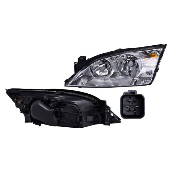 Faro Fd Mondeo 01-07 Electrico P/Foco Halogeno S/Foco Depo Izq P/ Ford Mondeo 2001-2007