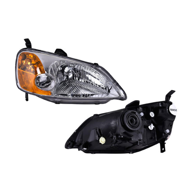 Faro Para Honda Civic 2001-2003