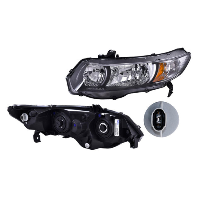 Faro Hd Para Honda Civic 2010-2011