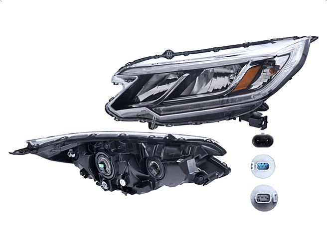 Faro Hd Cr-V Ex Se P/ Honda Cr-V 2015-2016