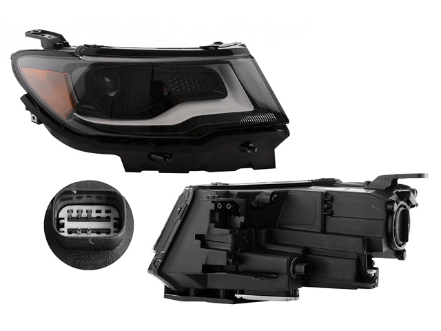 Faro Jp Compass P/ Jeep Compass 2018-2021