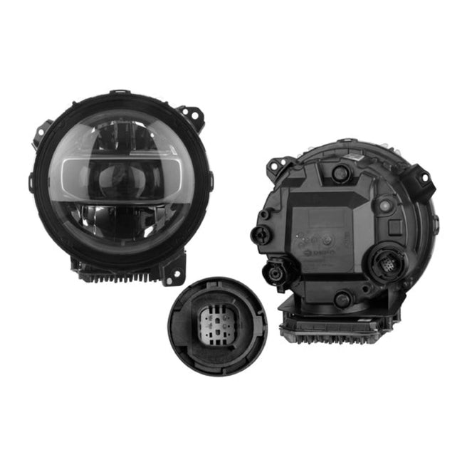 Faro Jp Wrangler Full Led Depo Der P/ Jeep Wrangler 2018-2021