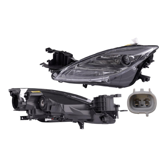 Faro Mz 6 09-10 S/Foco Halogeno Depo Izq P/ Mazda 6 2009-2010