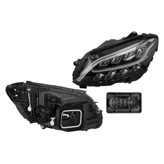 Faro Mc Clase C 19-20 Electrico C/Motor C/Leds Depo Izq P/ Mercedes Benz Clase C 2019-2020