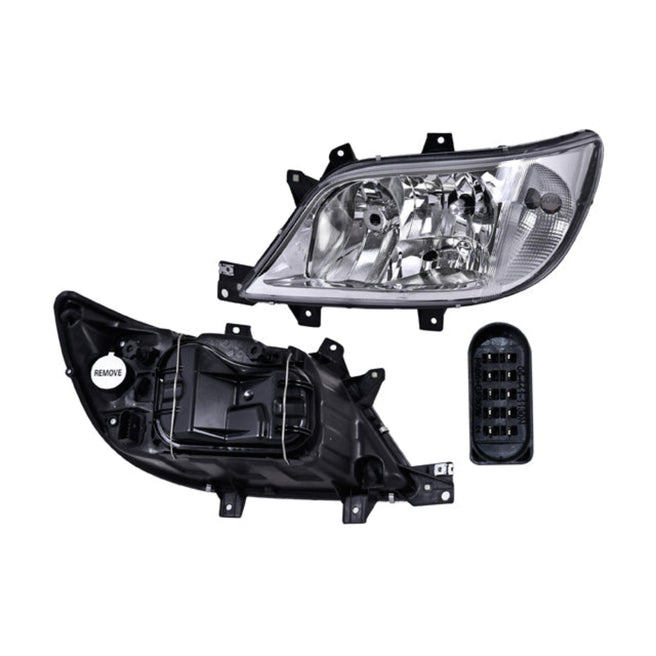Faro Mc Sprinter Electrico S/Foco Depo Izq P/ Mercedes Benz Sprinter 2004-2006