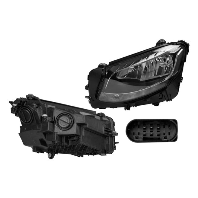 Faro Mc Clase Glc 300 16-18 Electrico C/Motor C/Leds P/Foco Halogeno S/Foco P/ Mercedes Benz Glc 2016-2018