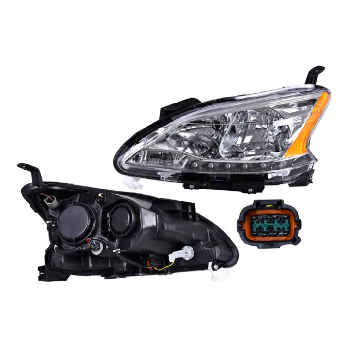 Faro Ns Sentra 13-16 S/Foco Depo Izq P/ Nissan Sentra 2013-2016
