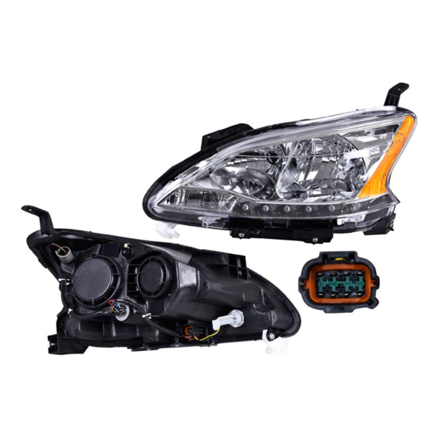 Faro P/ Nissan Sentra 2013-2016