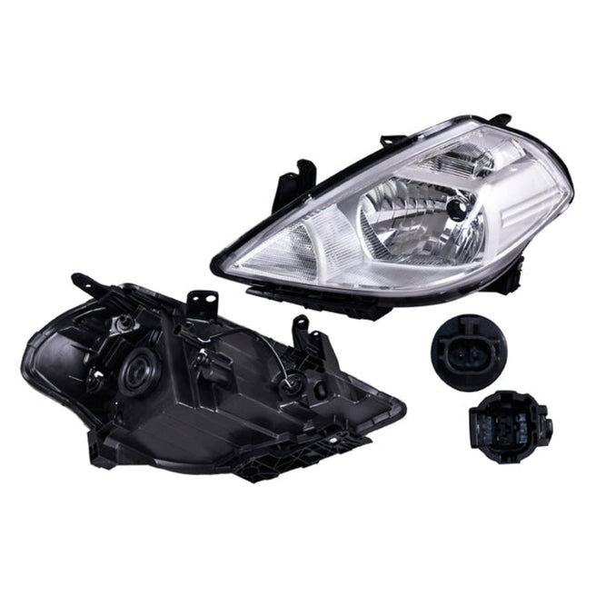 Faro Ns Tiida 07-18 Manual P/Foco Halogeno Depo Izq P/ Nissan Tiida 2007-2018