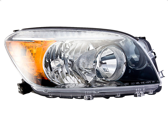 Faro Ty Rav 4 06-08 Fondo Negro S/Foco Depo Der P/ Toyota Rav 4 2006-2008