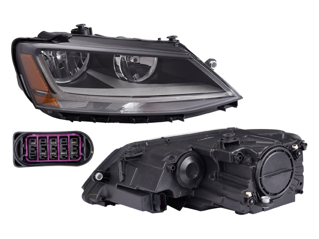 Faro Vw Jetta Sport P/ Volkswagen Jetta 2015-2018