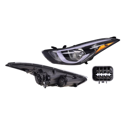 Faro Hy P/ Hyundai Elantra 2015-2016