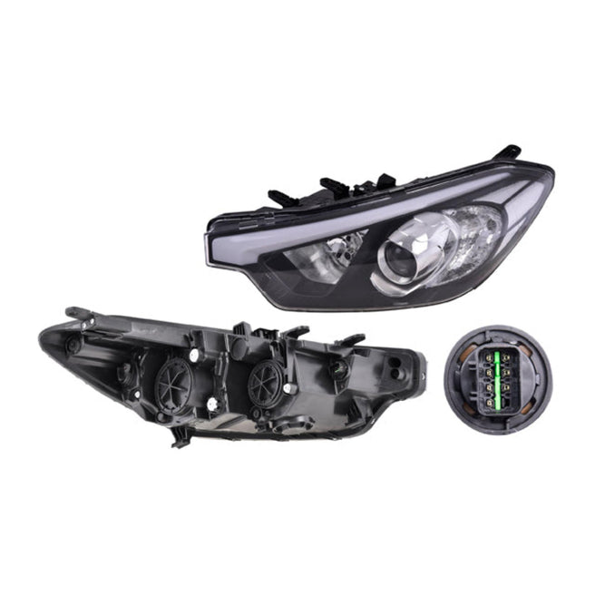 Faro Ki Forte 16 Electrico S/Foco Depo Izq P/ Kia Forte 2016-2016