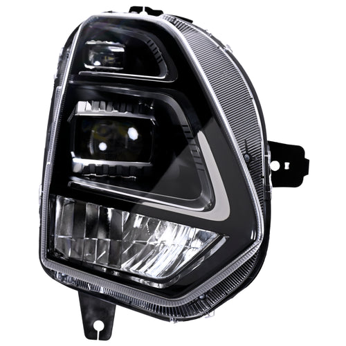 Faro Derecho Sin Foco Fondo Cromado C5 2023-2024