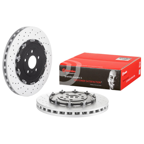 Disco de Freno Delantero para Audi Rs4 2007-2008 365 mm 34 mm de espesor 5 birlos