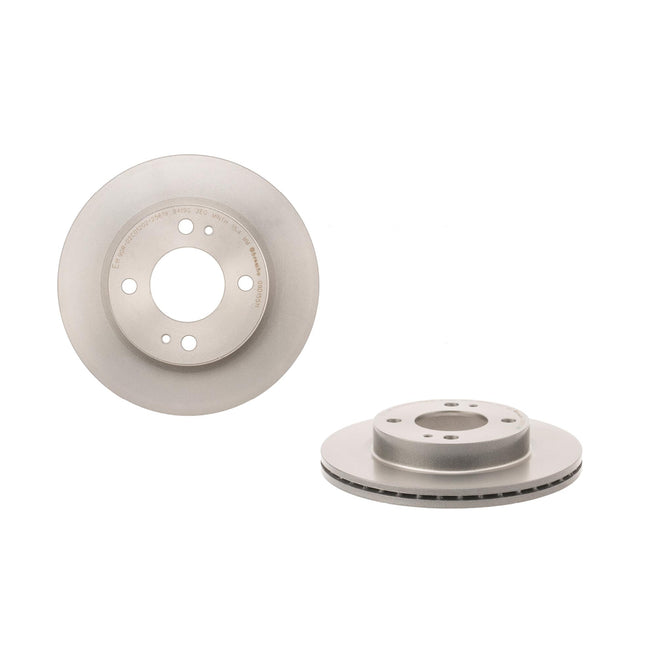 Disco de Freno Delantero para Mitsubishi Mirage 2015-2018 229 mm 17 mm de espesor 4 birlos