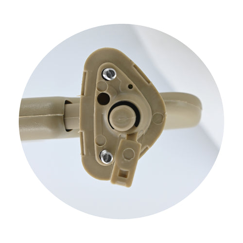 Visera Derecha Con Espejo Beige Civic 2006-2011 Manijauto