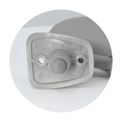 Visera Gris Claro Courier 2001-2010 Manijauto