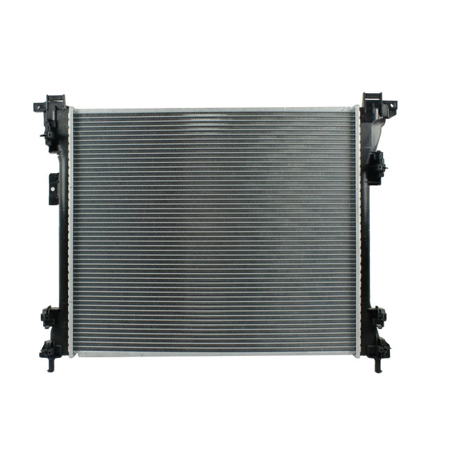 Radiador Automotriz Chrysler Dodge, RAM Town & Contry Voyager, Grand Caravan, Routan T/A T/M 08-16 32mm Tubo Soldado