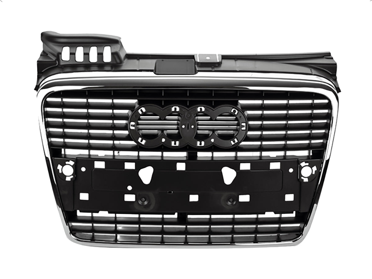 Parrilla Ad A4 05-08 Filo Cromado P/ Audi A4 2005-2008