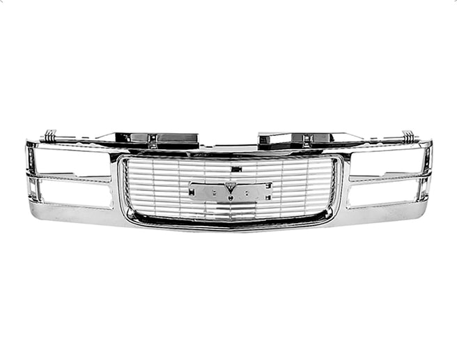 Parrilla Cromada Completa P/ Chevrolet Cheyenne 1996-1998