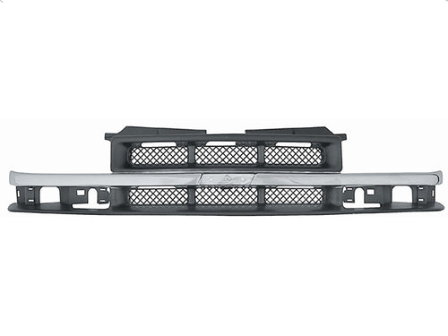 Parrilla Cv P/ Chevrolet S-10 1998-2003
