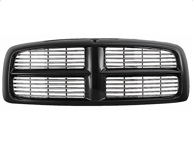 Parrilla Dg Ram 02-04 Completa P/Pintar/Cromada P/ Dodge Ram 2002-2004