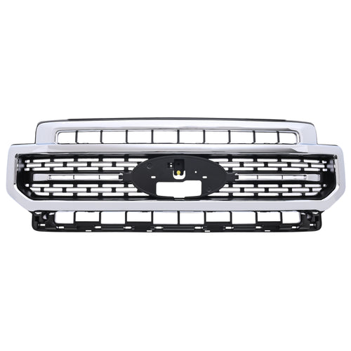 Parrilla Negra Cromada Sin Cámara Super Duty 2020-2022