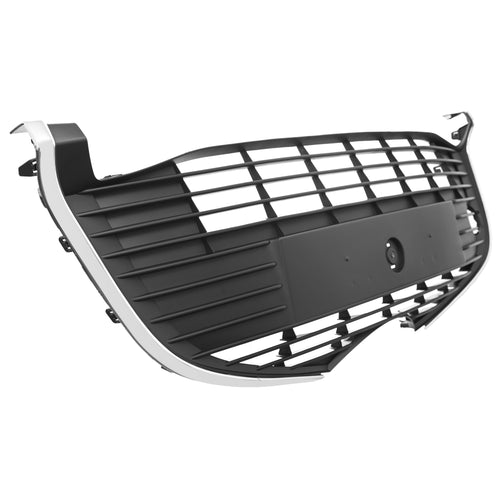 Rejilla Fascia Delantera Negra Mate Yaris 2015-2016