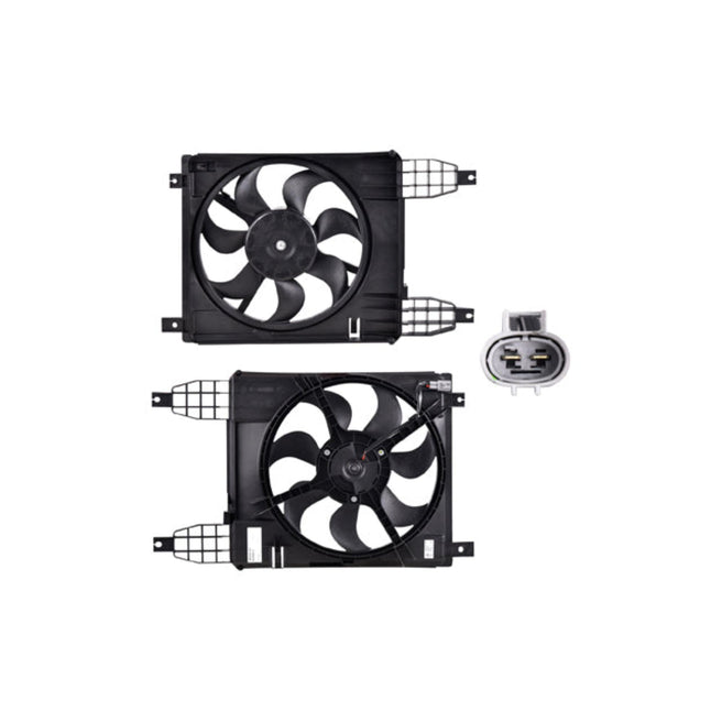 Motoventilador P/ Chevrolet Aveo 2009-2018