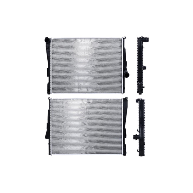 Radiador Bw Serie 3 320I 99-06 L6 2.2, 2.5, 2.8, 3.0 Lts C/S Aa Std 22 5/6X 17 2/3X32Mm Alum Sold Polar