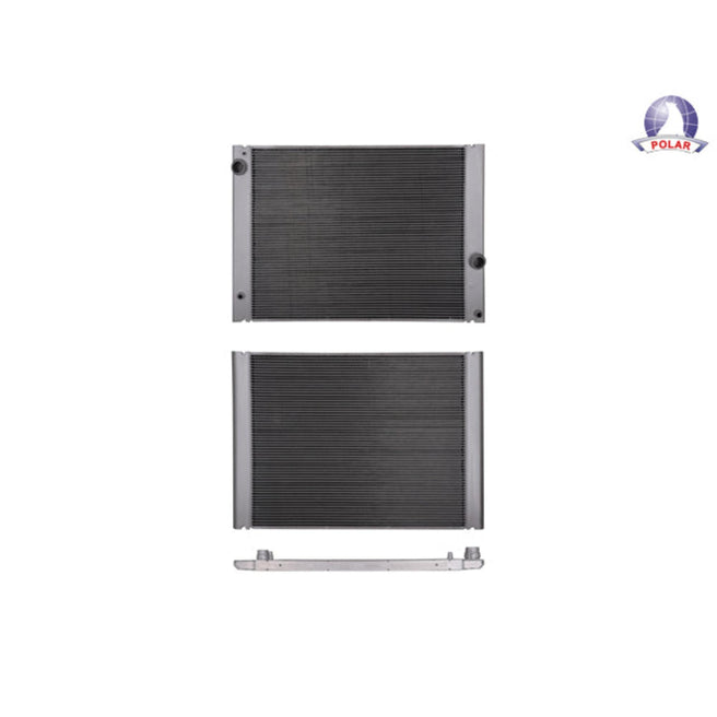 Radiador Bw 530I 06-10/525I 07-09/528I 08-10 L6 2.5, 3.0 Lts C/S Aa Std 26 2/3X15 2/3X32Mm Alum Sold Polar
