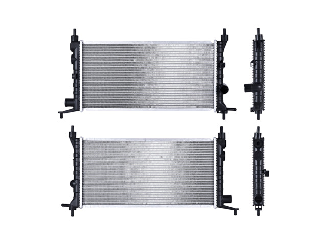 Radiador Cv Chevy 94-12 L4 1.4/1.6 Lts Corto S/Aa Std 20 4/5X10 1/16X26Mm Alum Sold Polar