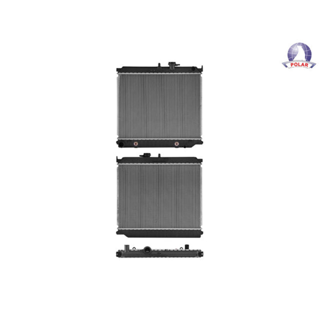 Radiador Cv Colorad/Gmc Canyon 04-12 L4/L5 2.8/ 2.9/ 3.5/ 3.7 Lts C/S Aa Aut 18 1/9X23 1/7X22Mm Alum Sold Polar