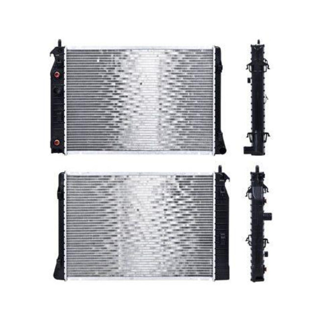 Radiador Cv Corvette 97-04 V8 5.7 Lts Aut C/S Aa 24 3/4X17 1/4X26Mm Alum Sold Polar