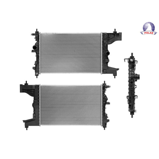Radiador Cv Cruze 10-14 L4 1.8. 2.0 Lts Std C/S Aa 22 5/6X14 7/8X16Mm Alum Sold Polar