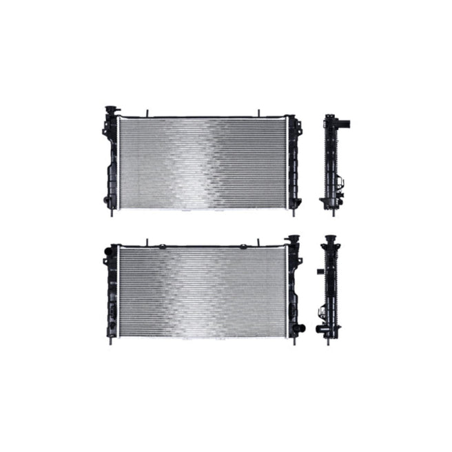 Radiador Cr Caravan/Voyager 01-04 L4 2.4 Lts/V6 3.3, 3.8 Lts Aut C/S Aa 30 1/4X16X32Mm Alum Sold Polar