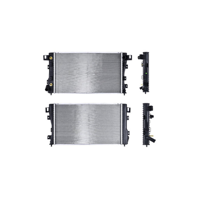 Radiador Cr Concorde/Intrepid 93-97 V6 3.3, 3.5 Lts C/S Aa Aut 25X14 7/8X32Mm Alum Sold Polar