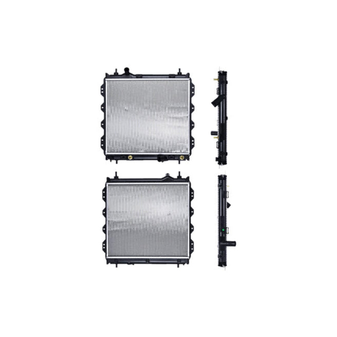 Radiador Cr Pt Cruiser 01-10 L4 2.4 Lts C/Aa Aut 18 1/9X20X26Mm Alum Sold Polar
