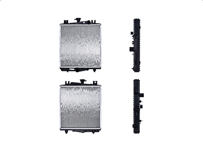 Radiador Cr Caravan/Grand Caravan/Voyager 84-89 L4 2.5, 2.6/V6 3.0 Lts Std C/S Aa 16 2/3X16X26Mm Alum Sold Cn