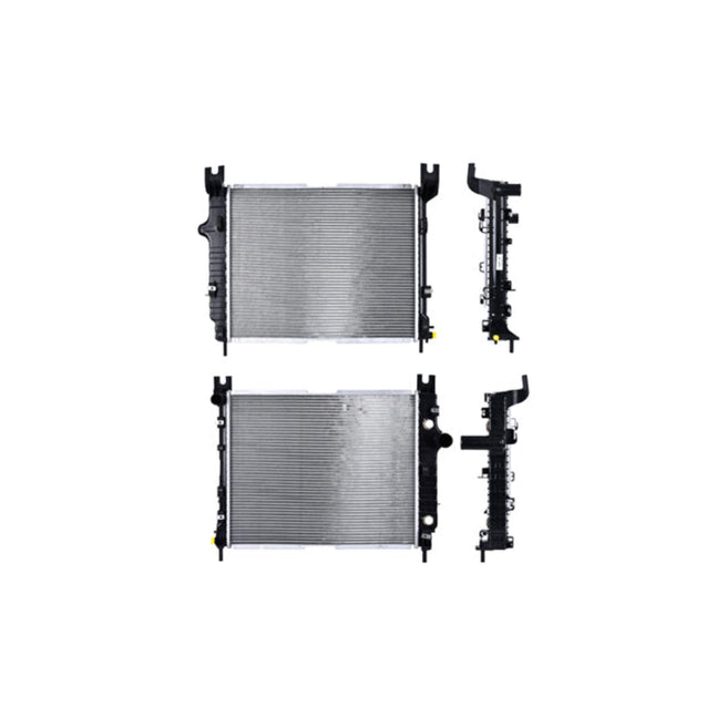 Radiador Dg Dakota/Durango 00-04 L4 V6, V8 2.5, 3.7, 3.9, 4.7, 4.9, 5.9 Lts C/S Aa Aut 23 1/2X18 3/7X32Mm Alum Sold Polar