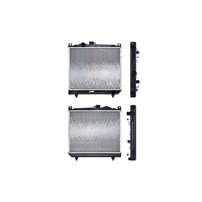 Radiador Dg Dakota 87-91 L4 2.2, 2.5/V6 3.9 Lts Aut C/S Aa 17 1/2X21 4/7X32Mm Alum Sold Cn