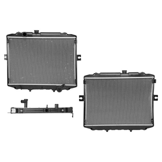 Radiador Dg H-100 99-08 L4 2.4/2.5 Lts Std C/S Aa 15 3/4X23 1/7X26Mm Alum Sold Polar