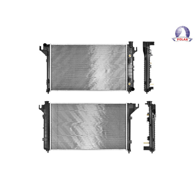 Radiador Dg New Ram 98-02 Enfriador De Aceite Corto V8 5.9 Lts C/S Aa Aut 31 1/2X19 1/5X32Mm Alum Sold Polar
