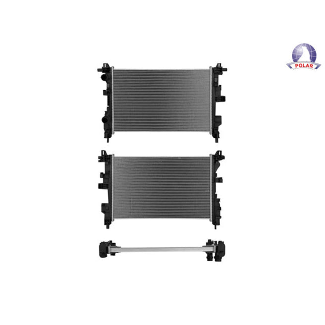 Radiador Dg Ram Promaster 15-18 L4 2.4 Lts C/S Aa Std Gas/Diesel 24X15 2/7X26Mm Alum Sold Polar