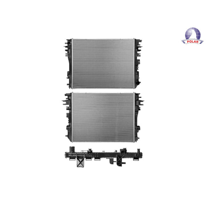 Radiador Dg Ram 14-18 V6 3.0/V8 6.4 Lts Aut C/S Aa 27 5/9X22 1/3X26Mm Alum Sold Polar