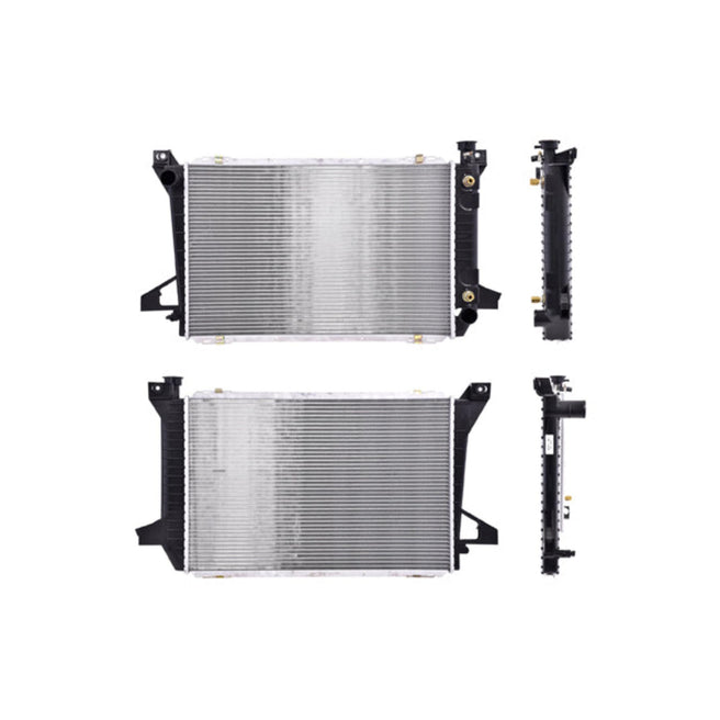 Radiador Fd F-150/F-250/F-350/Bronco 85-97 L6 4.9 Lts S/Aa Aut 27 5/9X18X26Mm Alum Sold Nac